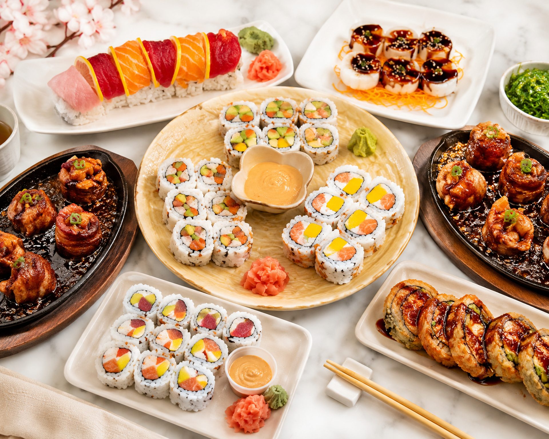 Catering with free delivery