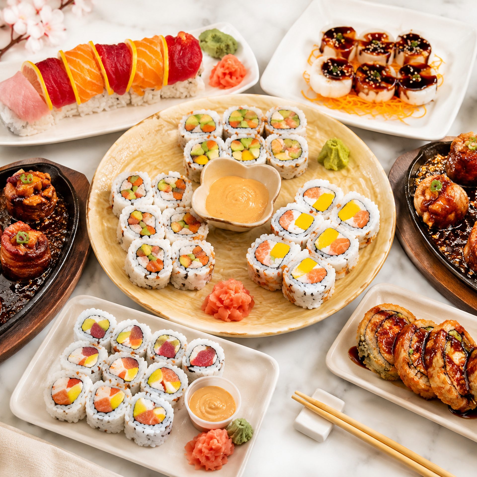Catering with free delivery